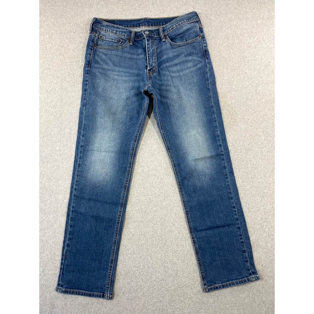 Levis 541 Jeans Mens 32x32 Blue Denim Classic Fit Straight Leg Stretch